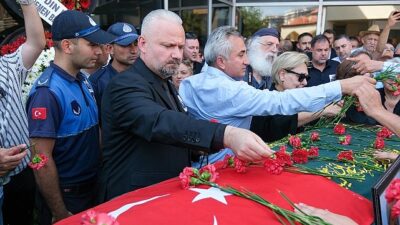 Menemen Belediyesi’nde Tahir Şahin’e son vazife