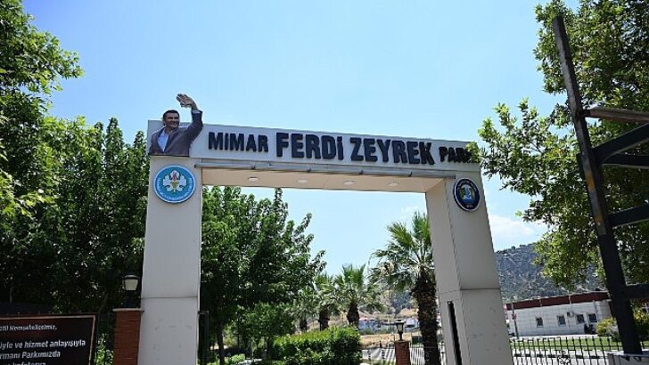 Merhum Liderimiz Ferdi Zeyrek’in İsmi Salihli’de Yaşayacak