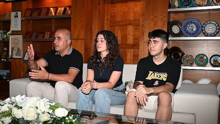 Muvaffakiyetlerini Lider Topaloğlu ile paylaştılar