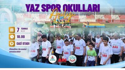 Nevşehir Belediyesi Yaz Spor Okullarımız Pazartesi Günü Açılıyor