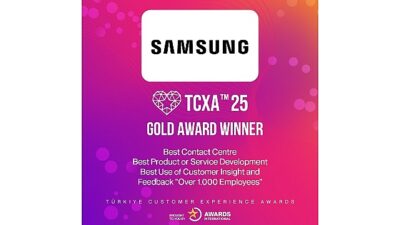 Samsung’a Türkiye Müşteri Tecrübesi Mükafatları (TCXA) 2025’ten 3 Altın Ödül!