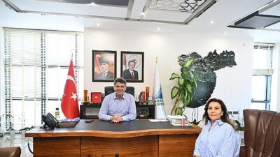 Şef Ayten Saner’den Başkan Kocaman’a Ziyaret