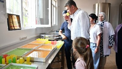 Şifalı Su Bayan Eliyle Sabuna Dönüşüyor