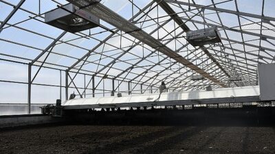 Solar Çamur Kurutma Tesisi’nde 15 ton çamur kurutuluyor