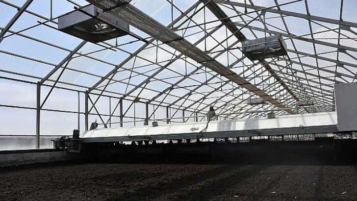 Solar Çamur Kurutma Tesisi’nde 15 ton çamur kurutuluyor