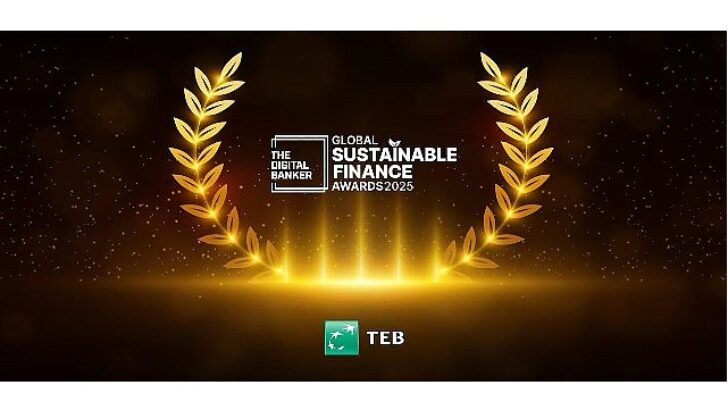 TEB, The Digital Banker tarafından ”Türkiye’de Sürdürülebilir Finans Alanında En Düzgün Özel Banka” seçildi