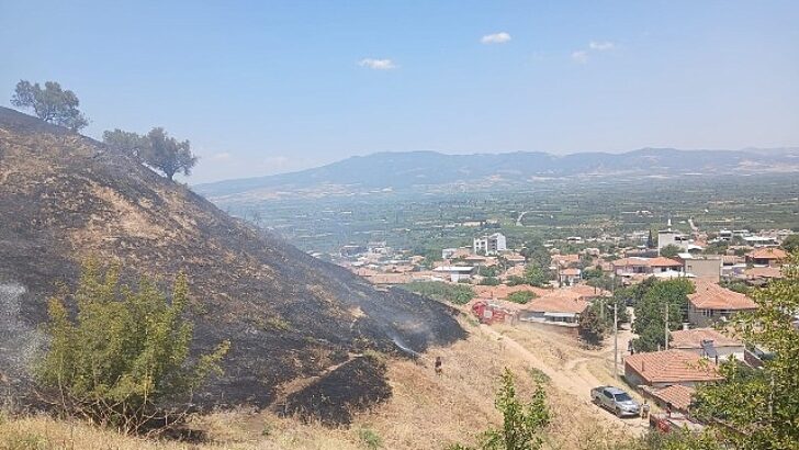 Turgutlu Derbent’teki Yangın Büyümeden Söndürüldü