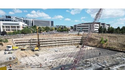 Umuttepe Cami ve Otopark projesi sıkıntısız ilerliyor