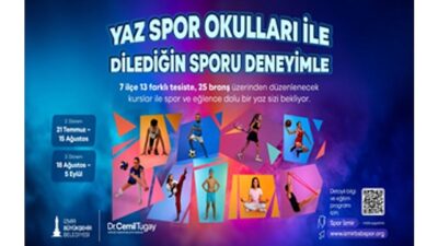 Yaz Spor Okulları’nda ikinci periyot kayıtları başlıyor