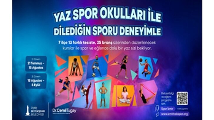 Yaz Spor Okulları’nda ikinci periyot kayıtları başlıyor