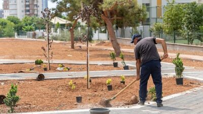 Yenişehir Belediyesi kenti yeşillendirmeye devam ediyor