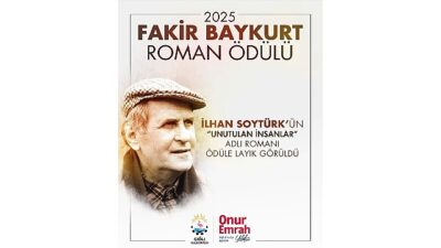 Yoksul Baykurt Roman Ödülü’nün sahibi aşikâr oldu