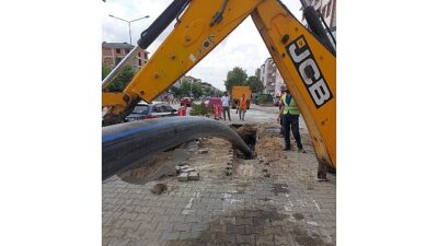 200 metrelik çizgi hafriyat yapılmadan yenilendi