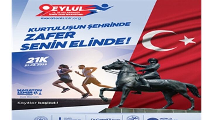 9 Eylül Yarı Maratonu için kayıt vakti