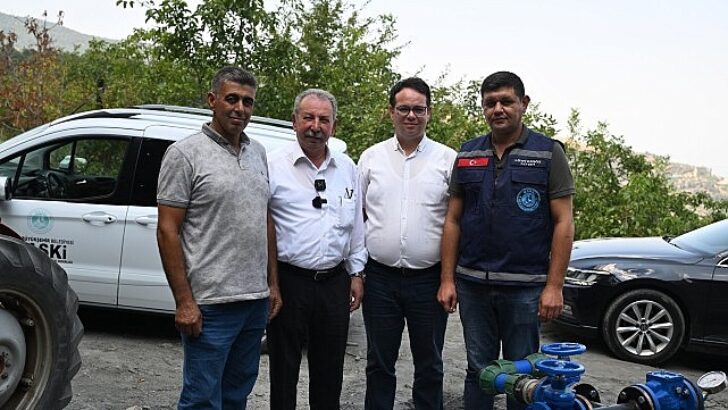 Bahçecik’te taşıma su zahmeti bitti