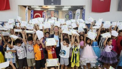 Bakırköy Yaz Spor Okulu’ndan kapanış şöleni