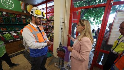Bakırköy’deki binalara sarsıntı testi