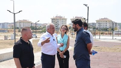 Balkan Mahallesi’ndeki park açılış için gün sayıyor
