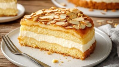 Ballı Bademli Alman Pastası Tarifi