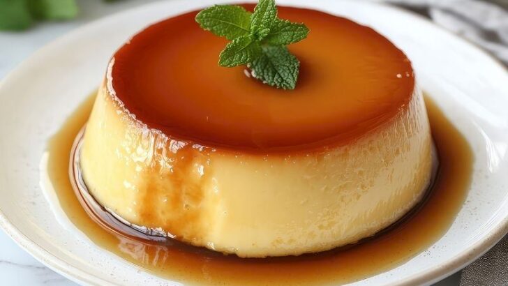 Banh Flan (Vietnam Kremalı Karamel) Tarifi