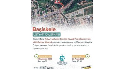 Başiskele Kasap Durağı Altgeçidi süreksiz olarak trafiğe kapatıldı