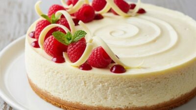Beyaz Çikolatalı Cheesecake Tarifi