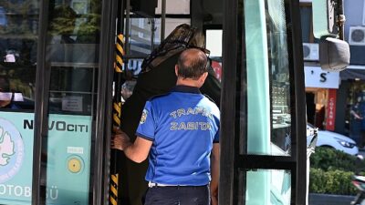 Büyükşehir Toplu Ulaşımda Kontrollerini Sürdürüyor