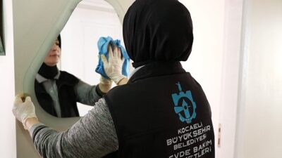 Büyükşehir’den 7 ayda 2 bin 288 ev temizliği hizmeti