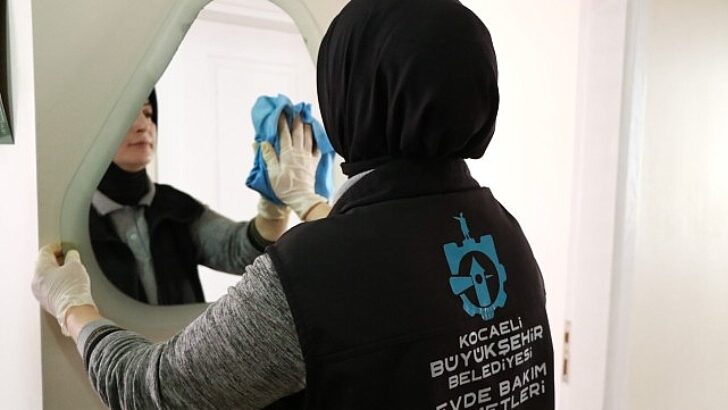 Büyükşehir’den 7 ayda 2 bin 288 ev temizliği hizmeti