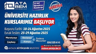 Büyükşehir’in YKS Hazırlık Kursu kayıtları başladı