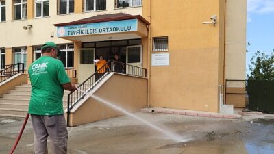 Canik Belediyesi Okulları Yeni Eğitim Yılına Hazırlıyor