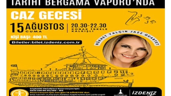 Cazın ritmi İzmir Körfezi’nde yankılanacak