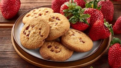 Çilekli Cookie Tarifi