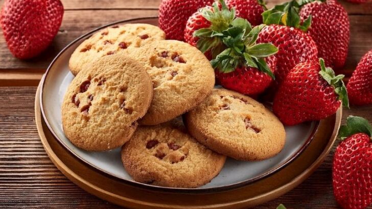 Çilekli Cookie Tarifi