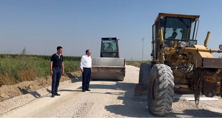Çumra’da Ulaşım Ağı Güçleniyor 17 Kilometrelik Yol Çalışması Süratle İlerliyor