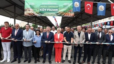 Doğal Eserler ve Köy Pazarı Hizmete Açıldı