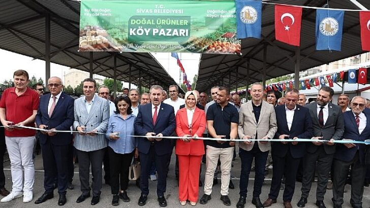 Doğal Eserler ve Köy Pazarı Hizmete Açıldı