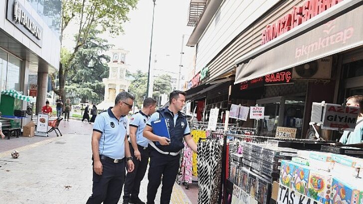 Engelli yolunu kapatanlara ceza yağdı
