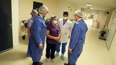 EÜTF Hastanesi Merkezi Ameliyathanede birinci operasyon yapıldı