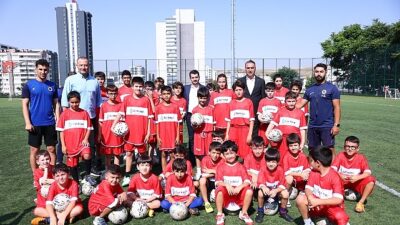 Futbol Yaz Spor Okulu’nda Birinci İdman Heyecanı