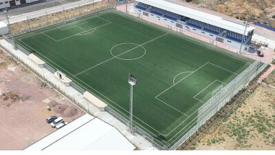 Gençler için bir futbol alanı da Alikahya’ya