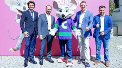 Global cümbüş markası Chuck E. Cheese Türkiye pazarına giriyor