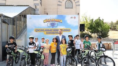 “Güle Oynaya Mescide Gel” Projesi Kapsamında Çocuklar Bisikletlerine Kavuşmaya Devam Ediyor