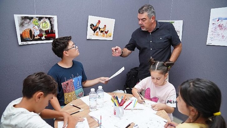 Haydi Çocuklar! Karikatürist Altan Özeskici ile Atölye Çalışmaları Başlıyor