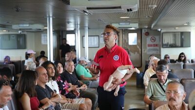 İBB’den vapur çizgilerinde ve Adalar’da birinci yardım seferberliği