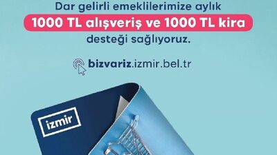 İzmir’de emekliler unutulmuyor