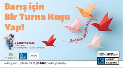 Kadıköy’den Hiroşima’ya Barış Kuşları