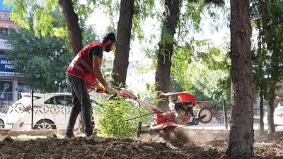 Keçiören’de Park ve Bahçelere Estetik Dokunuş