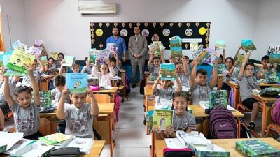 Kırtasiye takviyesi Bornova Belediyesi’nden hayaller çocuklarımızdan!