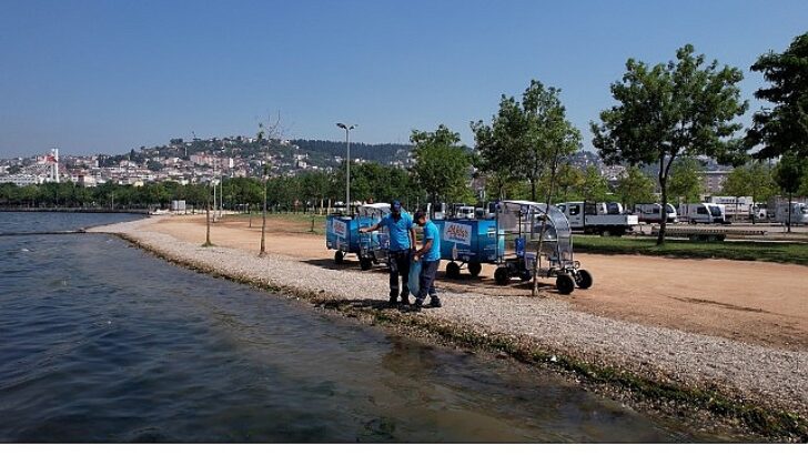Kocaeli kıyıları hem bakımlı hem de pırıl pırıl